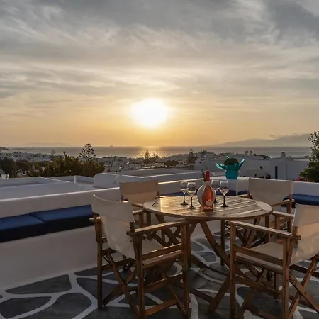 Callisti With Pool View And Calypso Upper Floor With Sea View Apartment