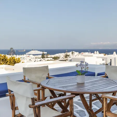 Apartment Callisti With Pool View And Calypso Upper Floor With Sea View Mykonos Town