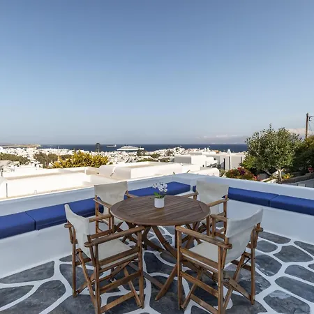 Callisti With Pool View And Calypso Upper Floor With Sea View Mykonos Town